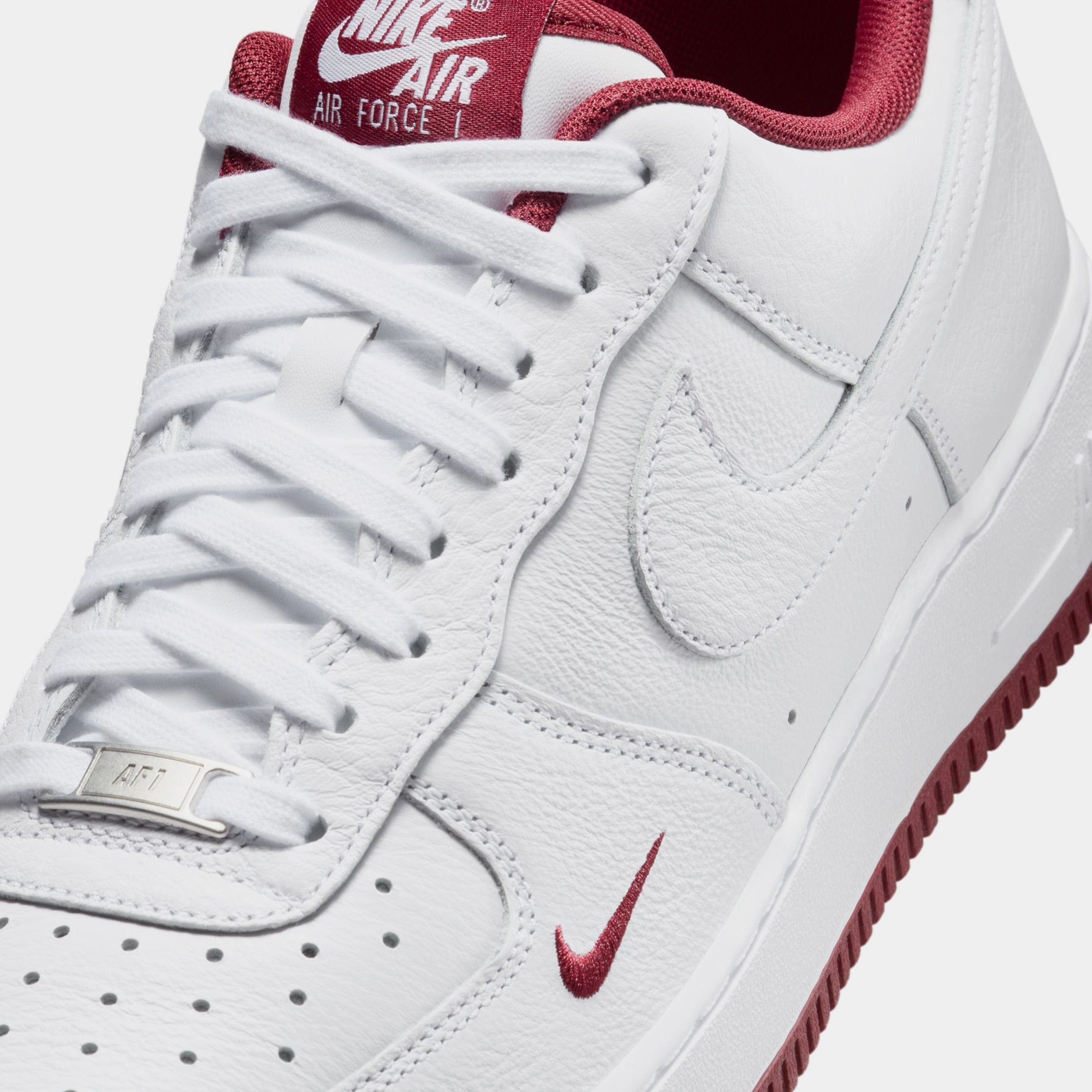 Nike Air Force 1 '07 LV8 Mens Lifestyle Shoes (White/Team Red)