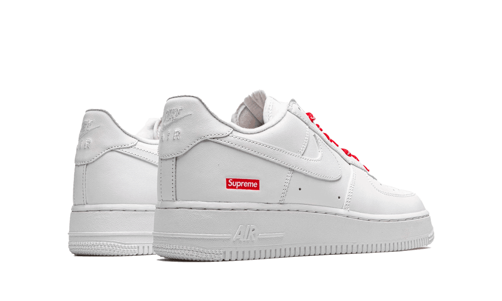 Nike Air Force 1 White Low Supreme