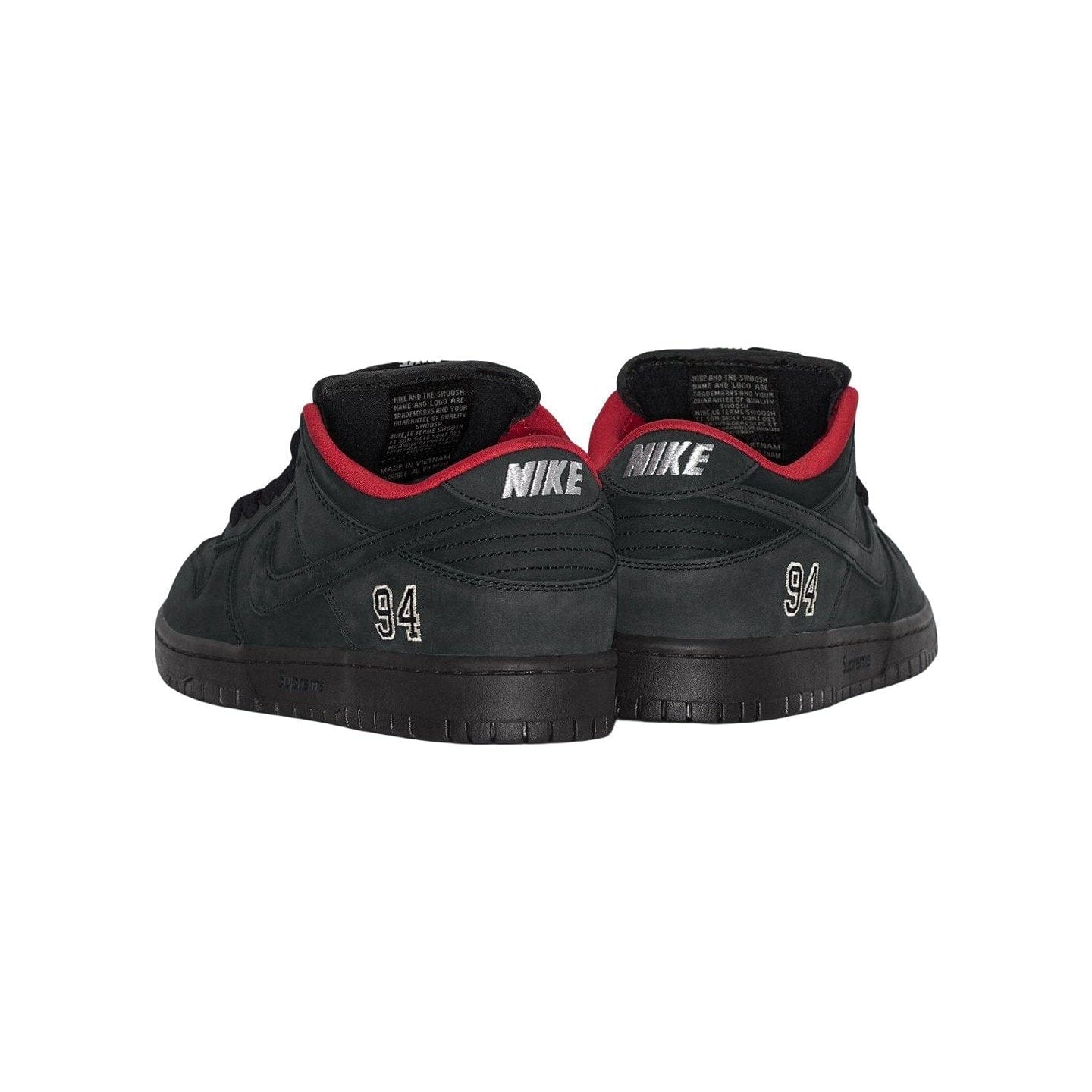 Nike Supreme Nike SB Dunk Low Black