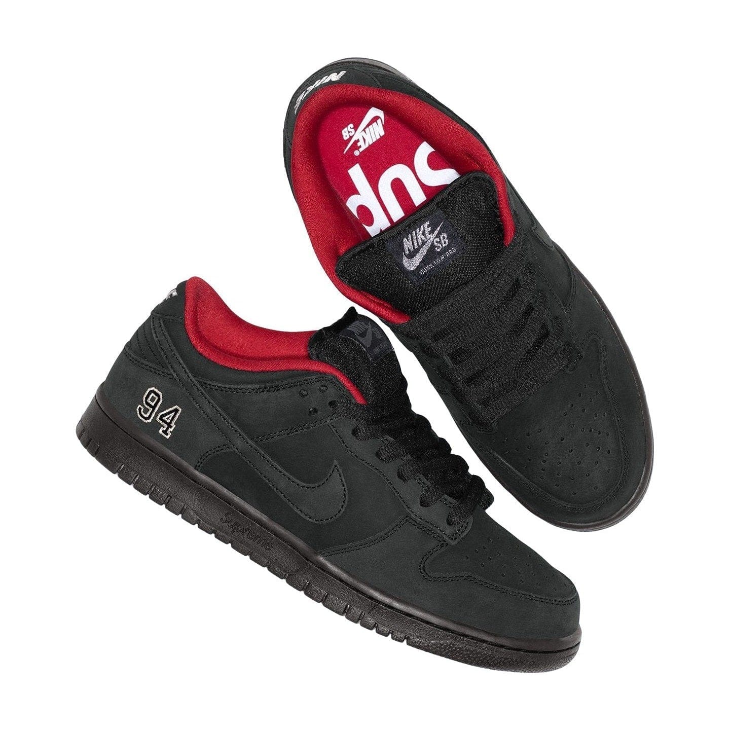 Nike Supreme Nike SB Dunk Low Black