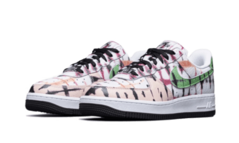 Nike Air Force 1 Low Black Tie Dye