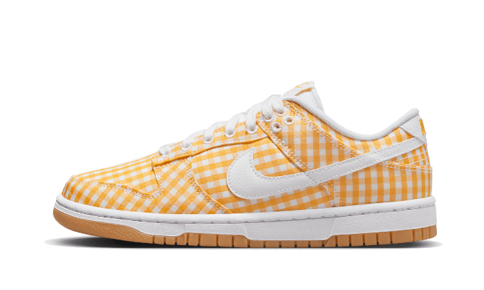 Nike Dunk Low Yellow Gingham