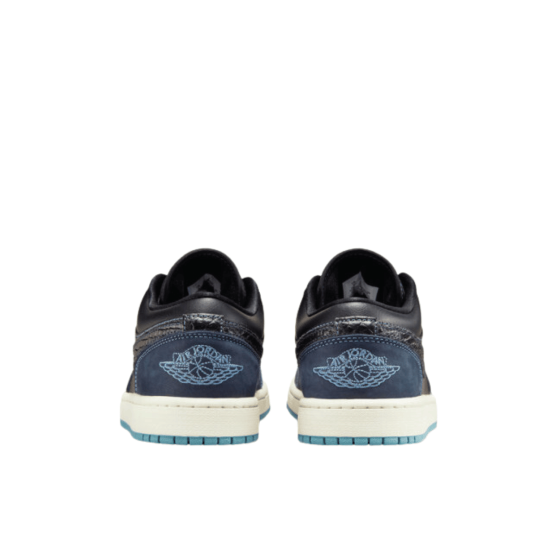 Air Jordan 1 Low SE Black Obsidian Sail