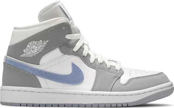 Air Jordan Jordan 1 Mid Wolf Grey Aluminum (W)