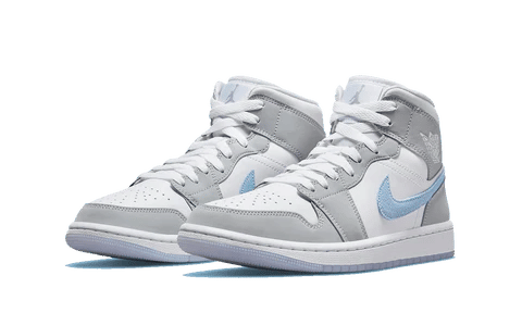 Air Jordan Jordan 1 Mid Wolf Grey Aluminum (W)