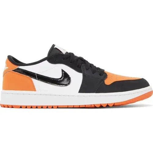 Air Jordan 1 Shattered Backboard Golf Low Orange Sneakers