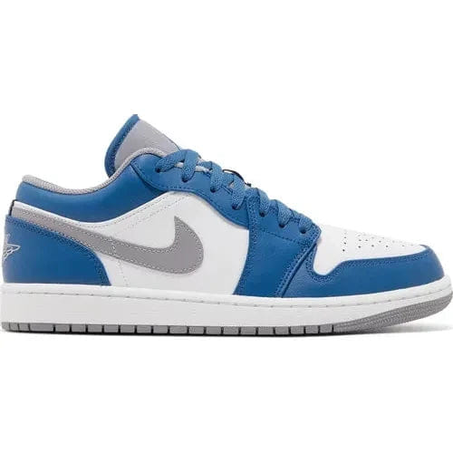 Air Jordan 1 True Blue Cement Low Sneakers Buy Online India