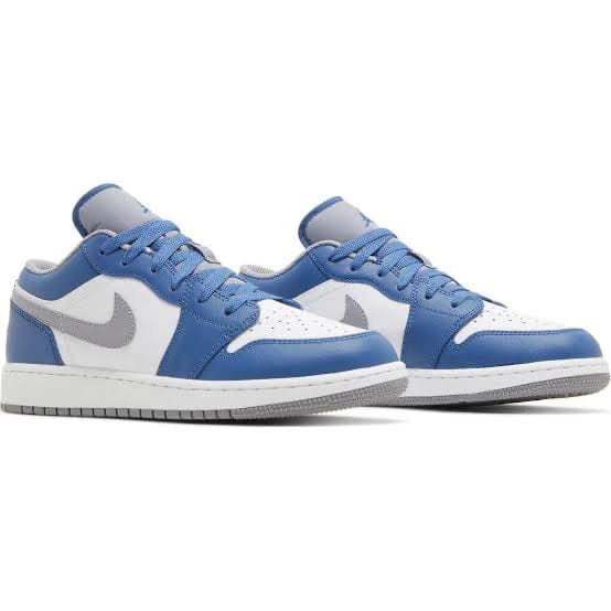 Air Jordan 1 True Blue Cement Low Sneakers Buy Online India