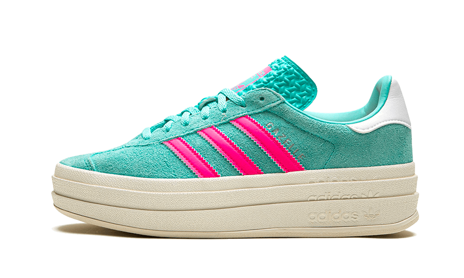 adidas Gazelle Bold Flash Aqua Lucid Pink