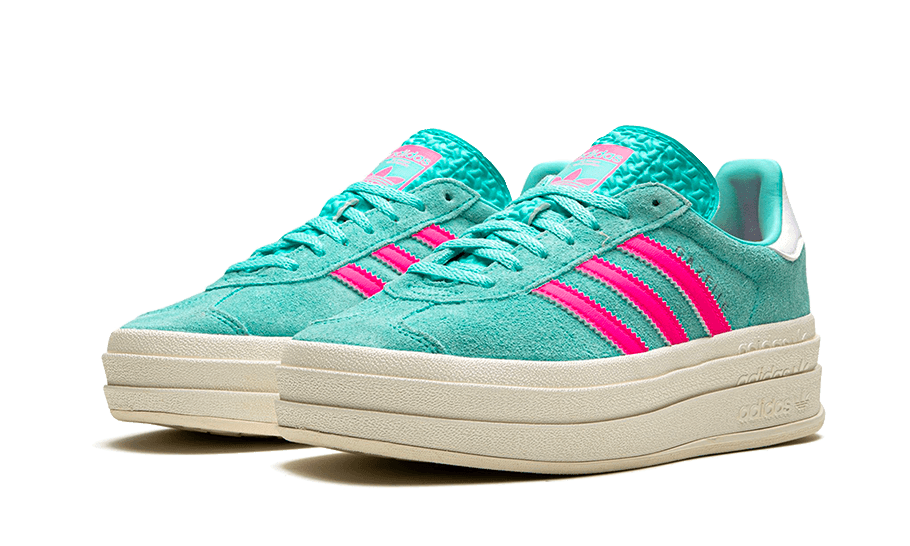 adidas Gazelle Bold Flash Aqua Lucid Pink