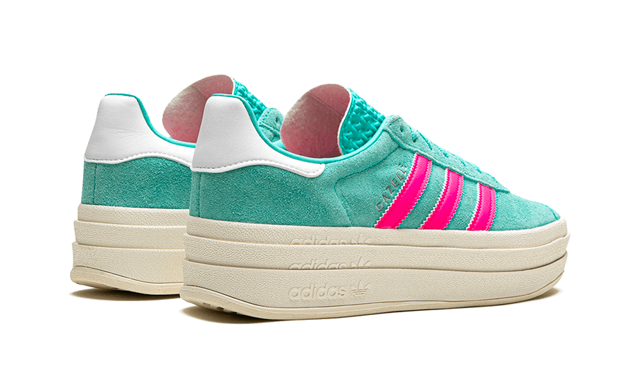 adidas Gazelle Bold Flash Aqua Lucid Pink
