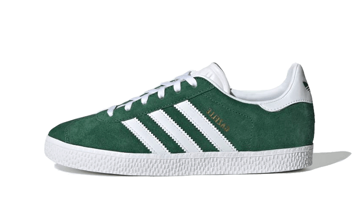 adidas Gazelle Junior Dark Green White