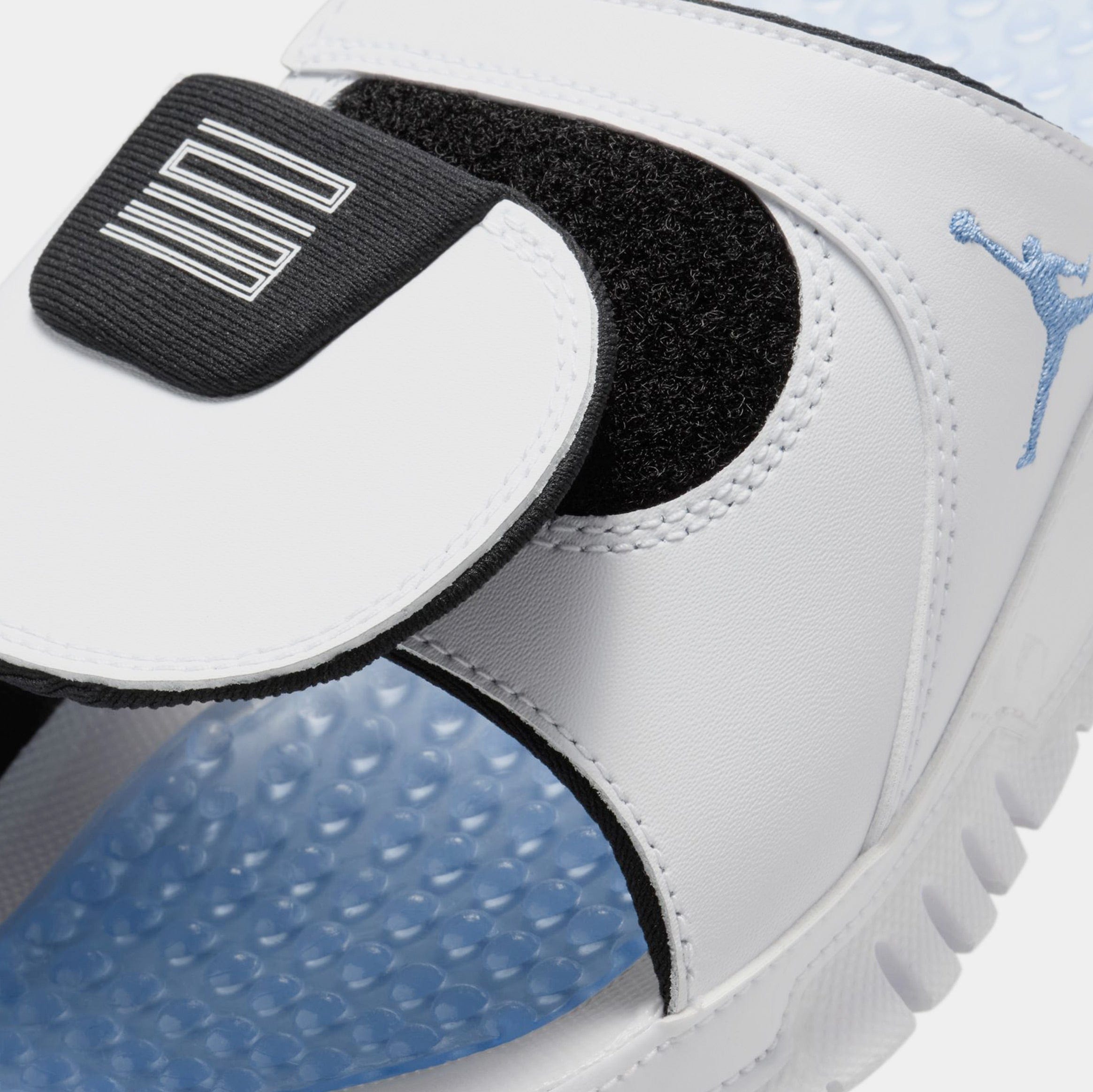 Air Jordan Hydro Retro Mens Sandals (White/Blue)