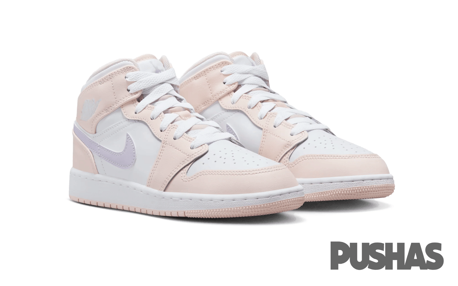 Air Jordan 1 Mid Pink Wash GS (2024)