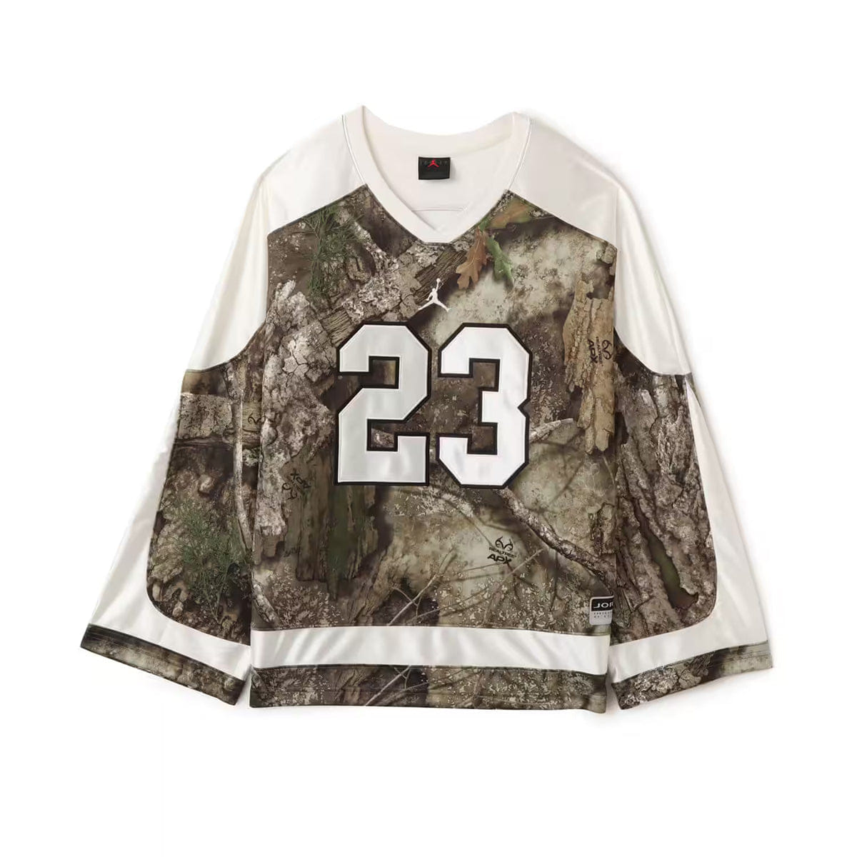 Air Jordan Brooklyn Men's Realtree Hockey Jersey Medium Olive/Sail/Sail