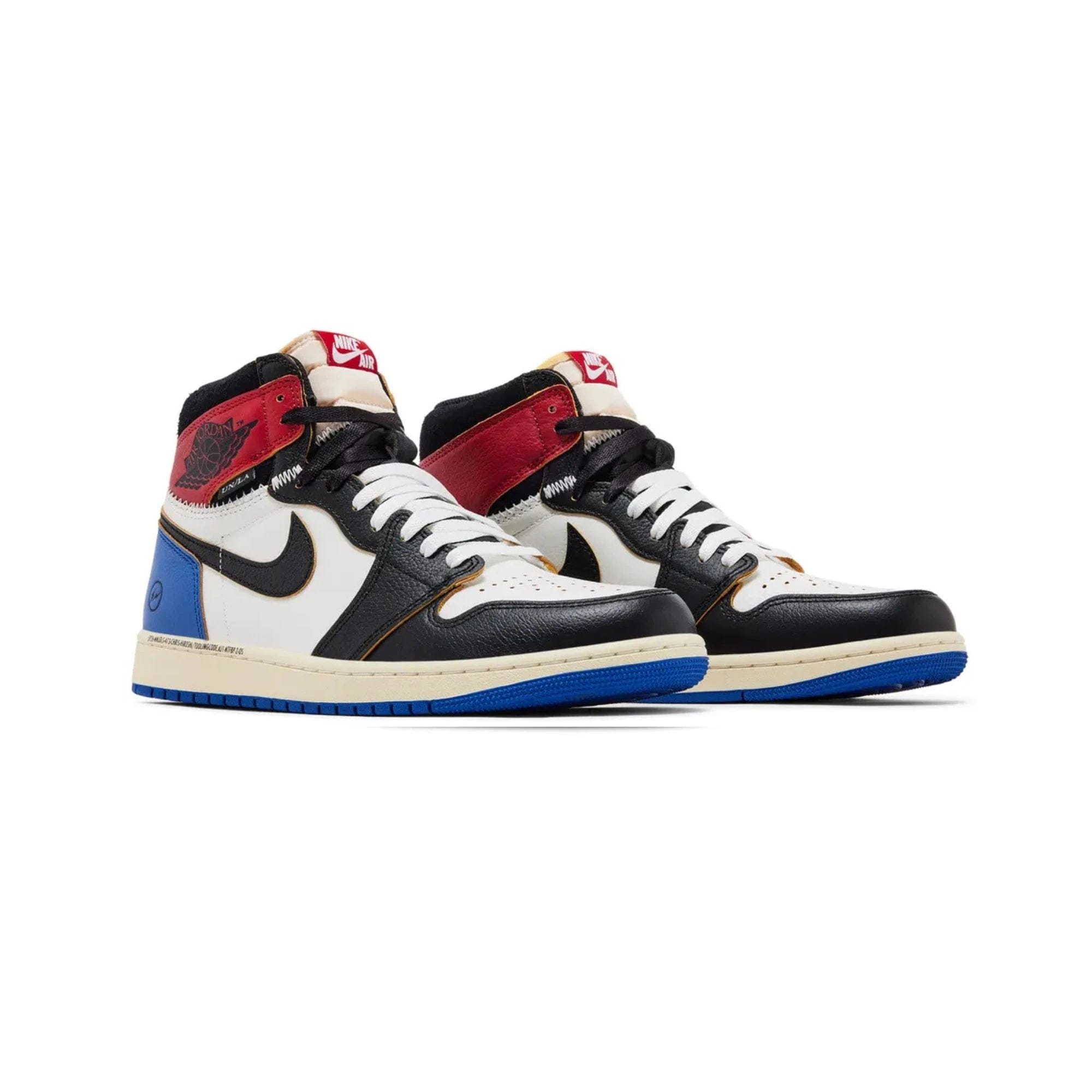 Air Jordan 1 Retro High OG SP x Fragment x Union LA Varsity Red Sport Royal (2026)