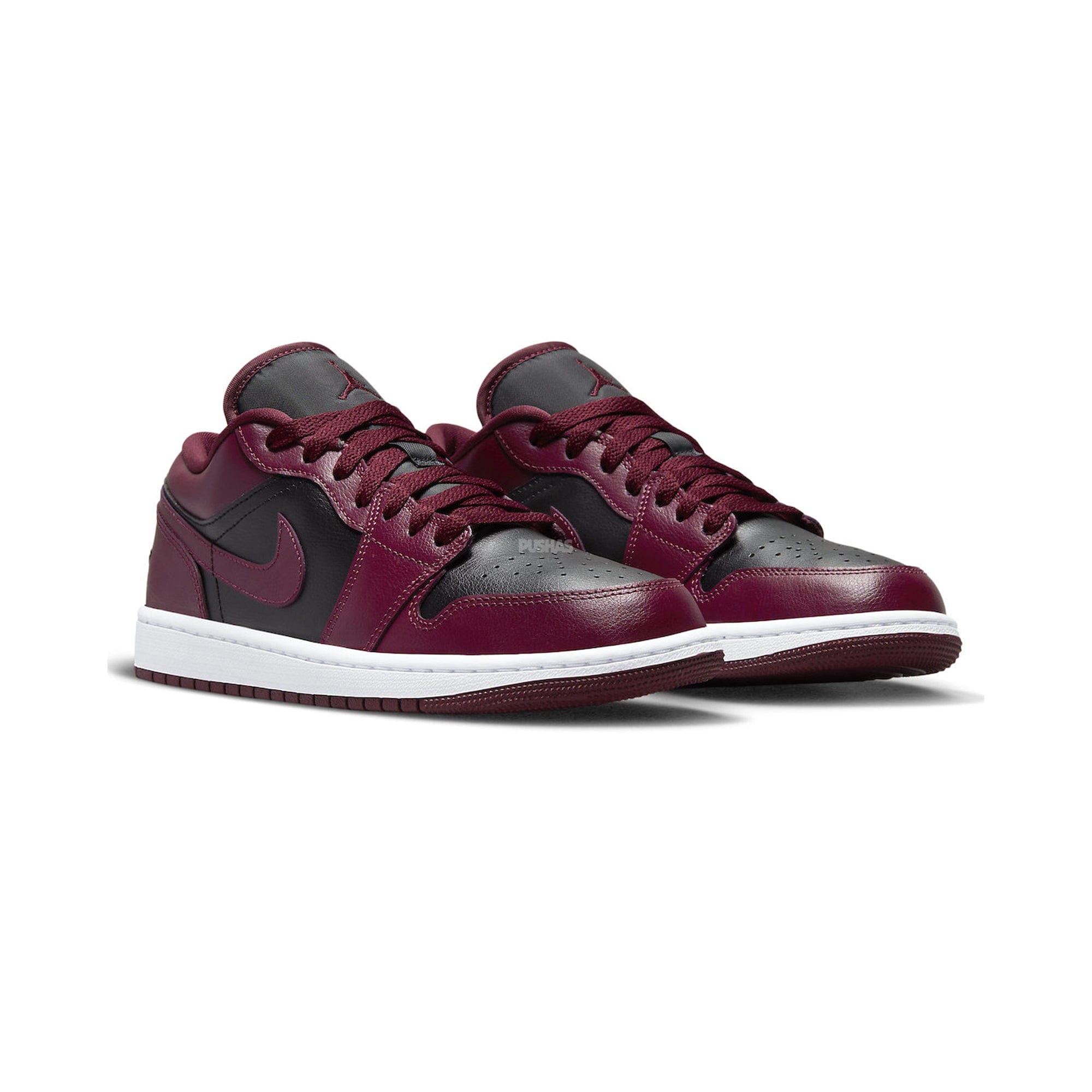 Air Jordan 1 Low Black Dark Beetroot Women's (2020)