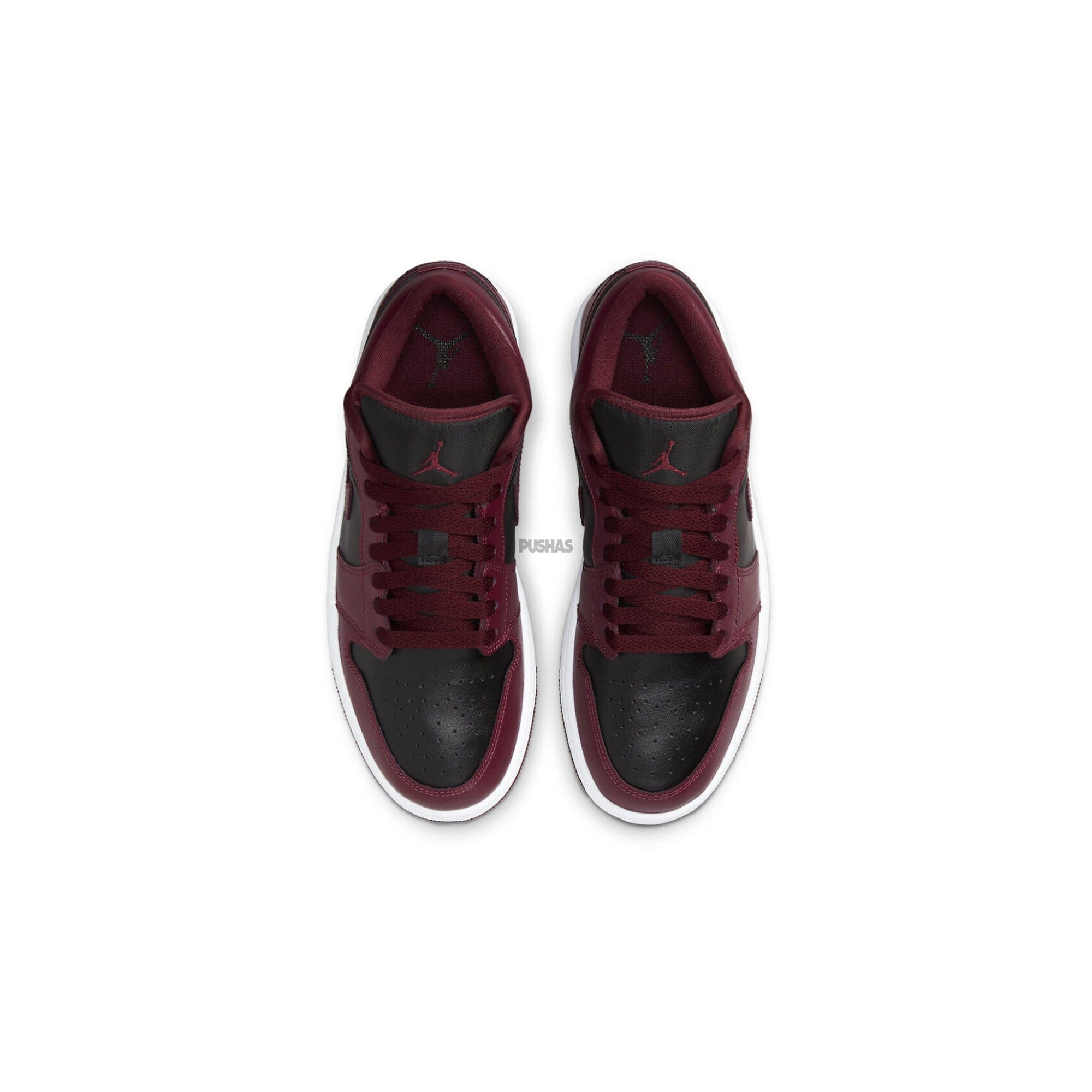 Air Jordan 1 Low Black Dark Beetroot Women's (2020)