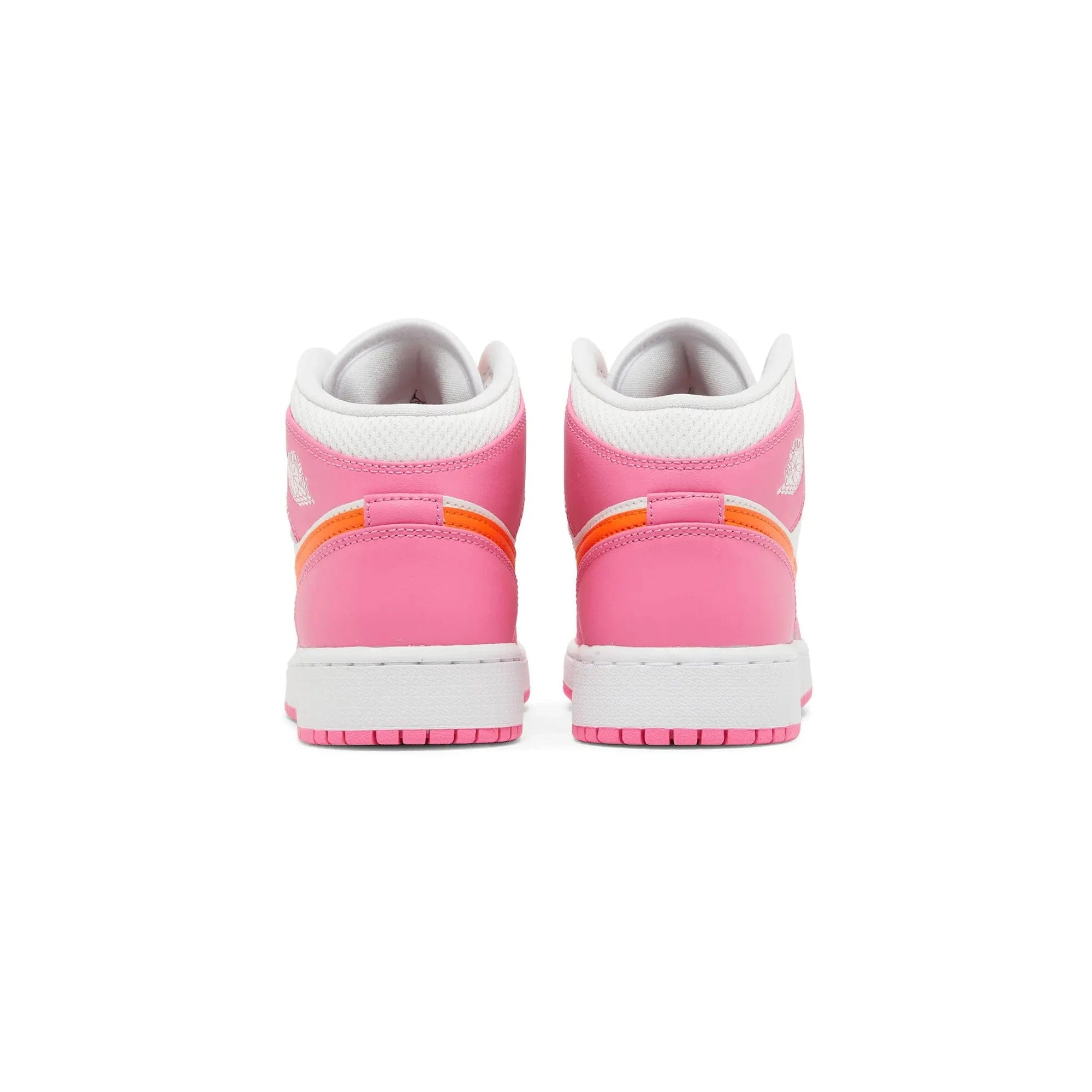 Air Jordan 1 Mid Pinksicle Safety Orange GS (2022)