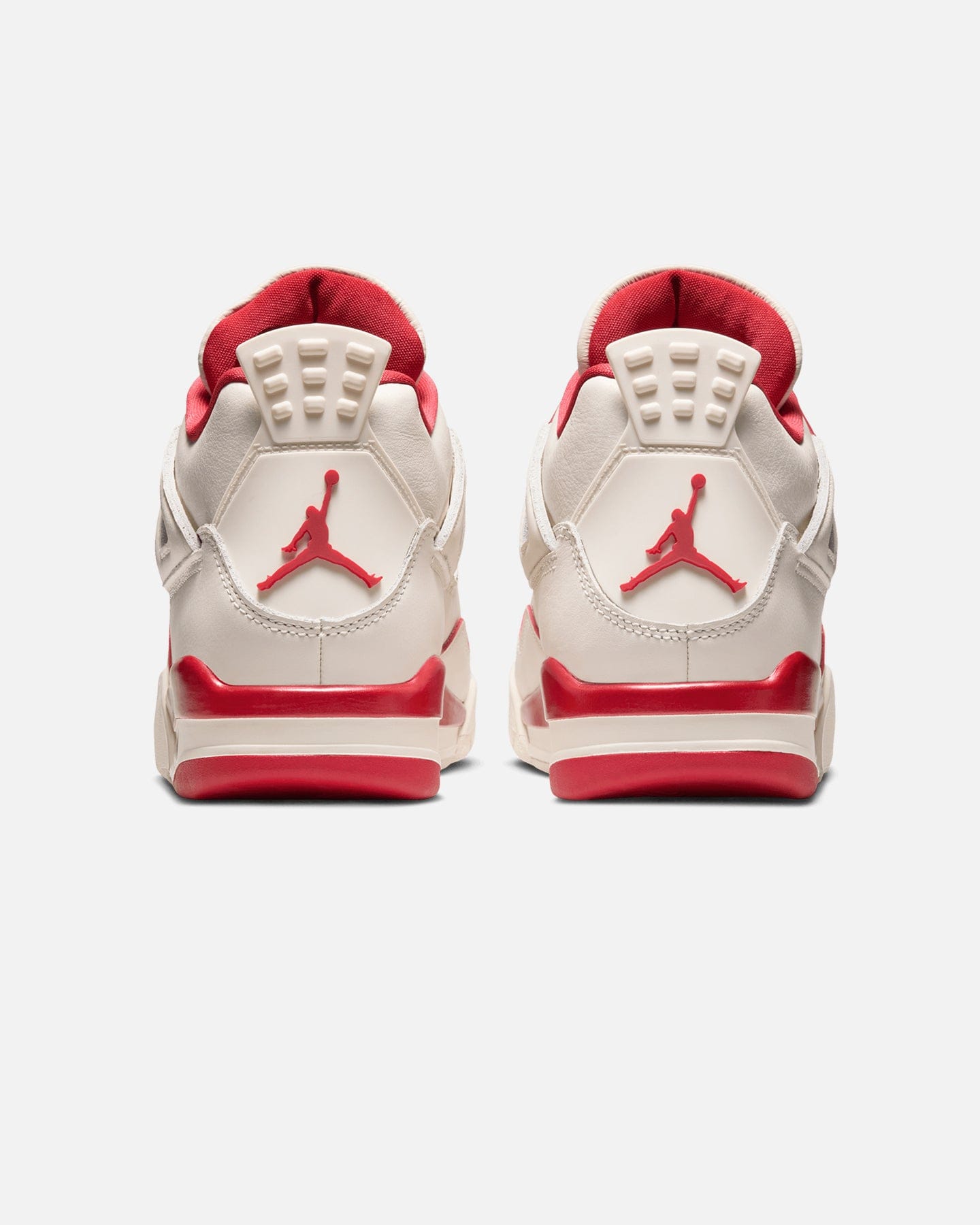 Air Jordan Jordan Women's Air Jordan 4 Retro Pale Ivory and Tough Red Pale Ivory