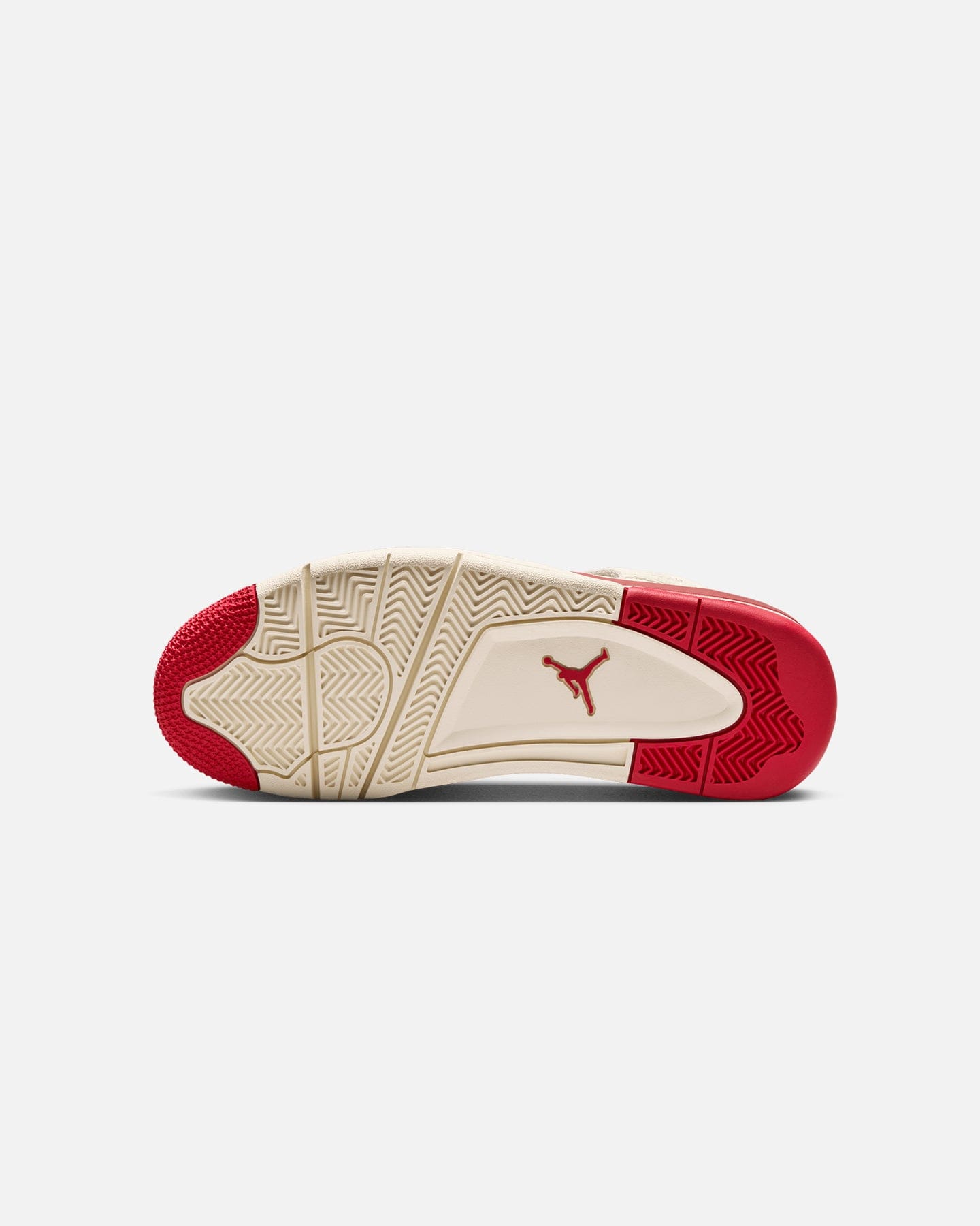 Air Jordan Jordan Women's Air Jordan 4 Retro Pale Ivory and Tough Red Pale Ivory