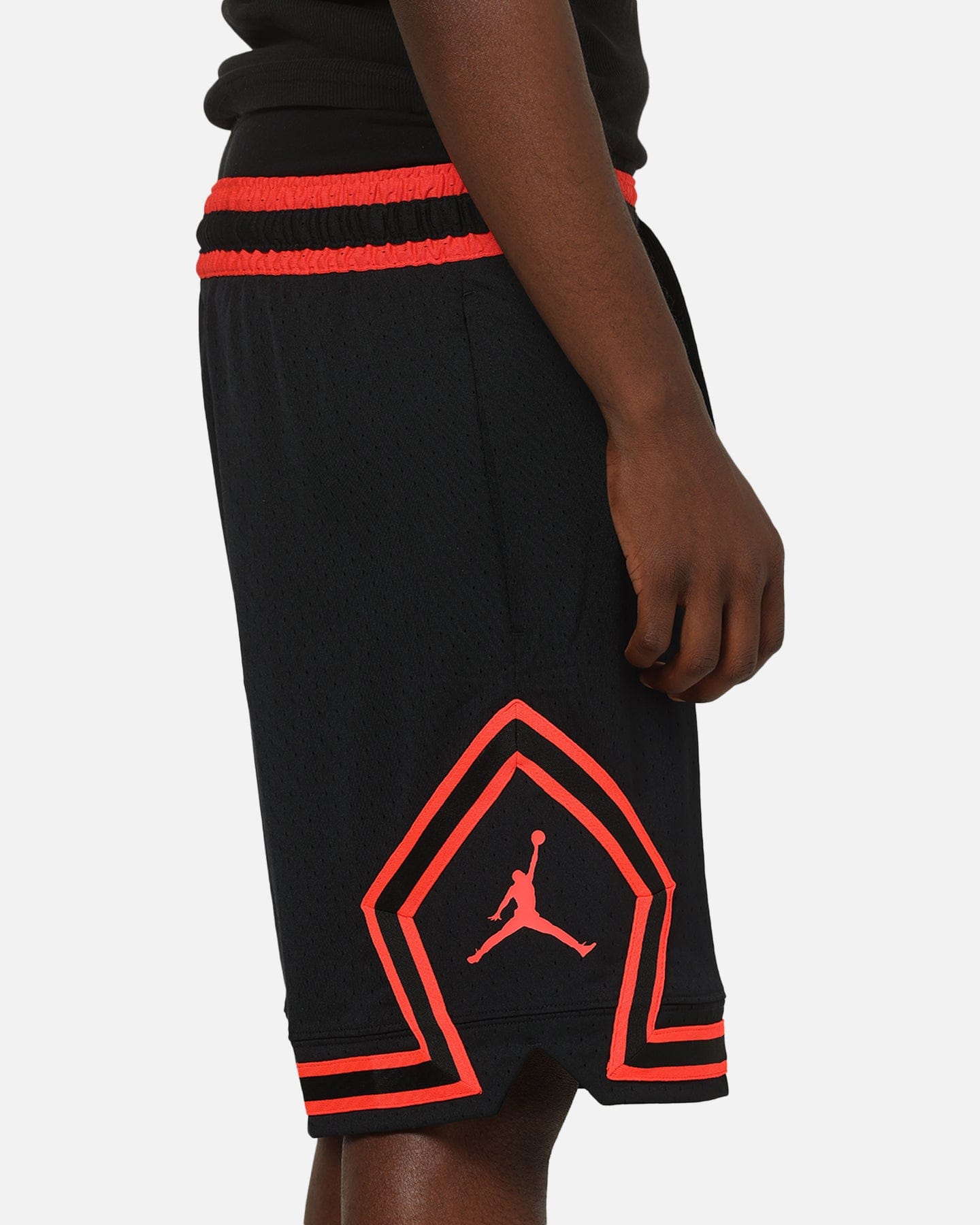 Air Jordan Jordan Dri - FIT Sport Diamond Shorts Black/Infrared