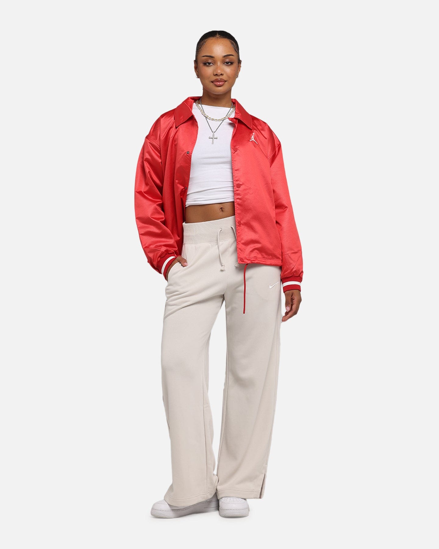 Air Jordan Jordan Women's Coaches Jacket Varsity Red