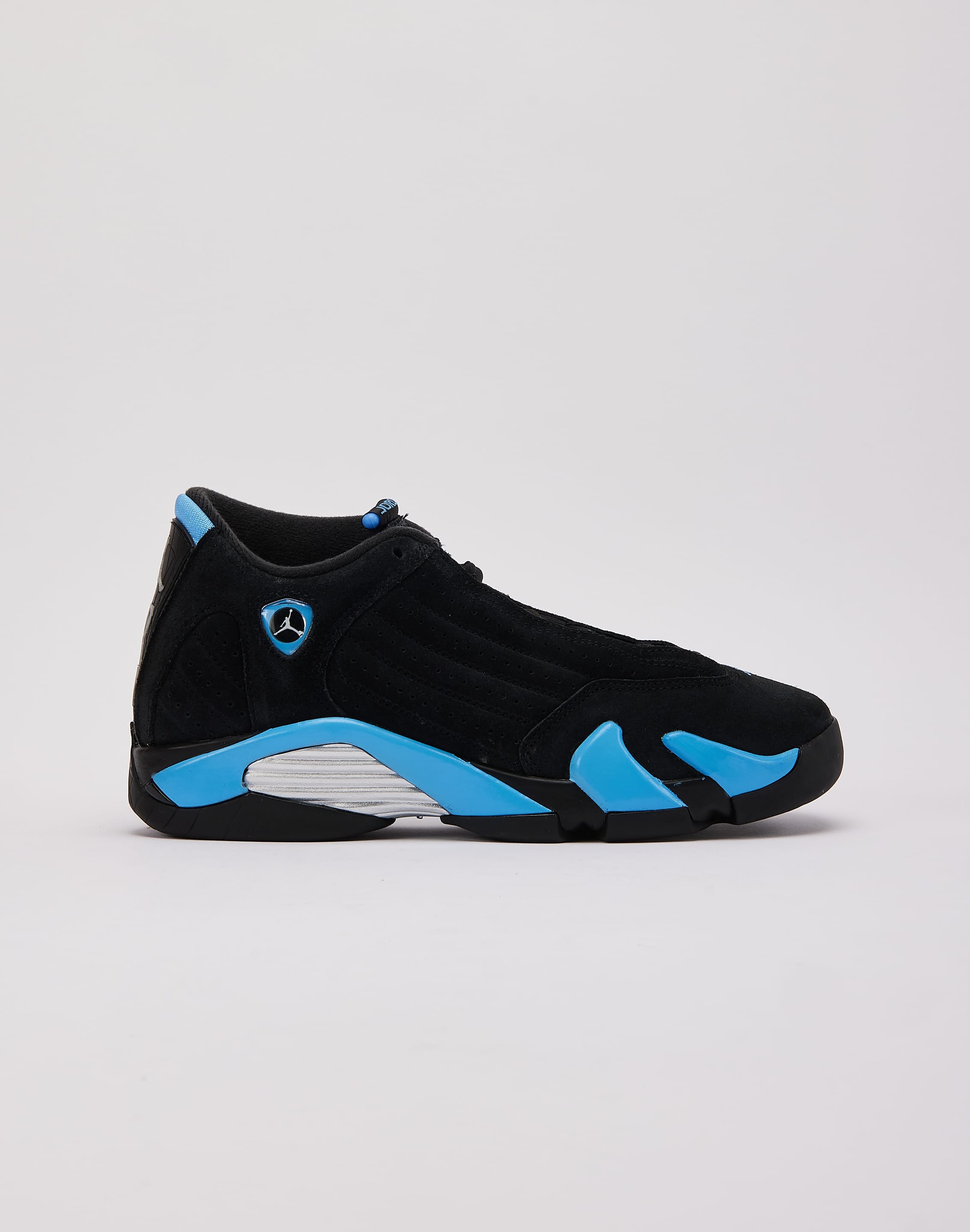 Air Jordan Jordan Air Jordan 14 Retro Black and University Blue Grade - School
