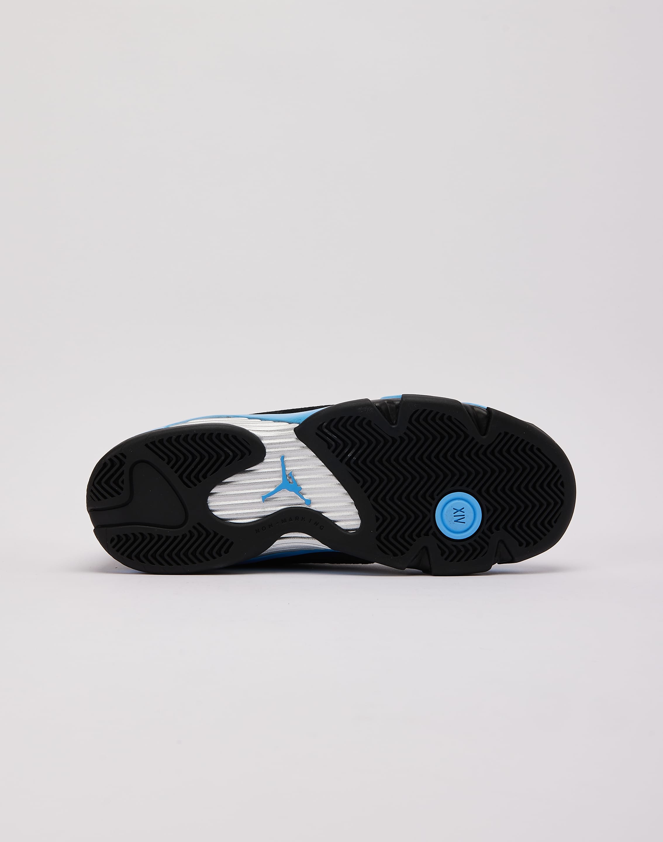 Air Jordan Jordan Air Jordan 14 Retro Black and University Blue Grade - School