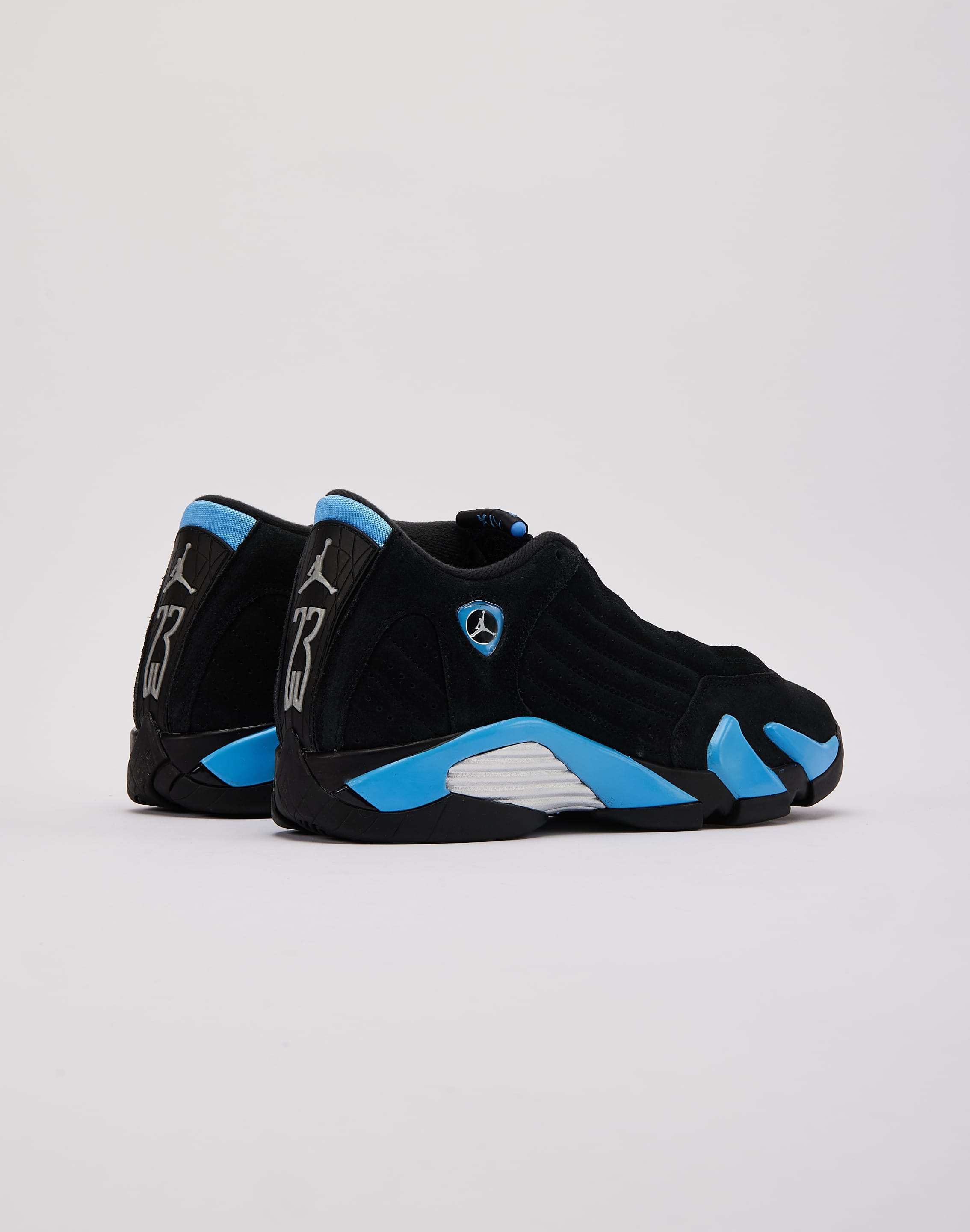 Air Jordan Jordan Air Jordan 14 Retro Black and University Blue Grade - School