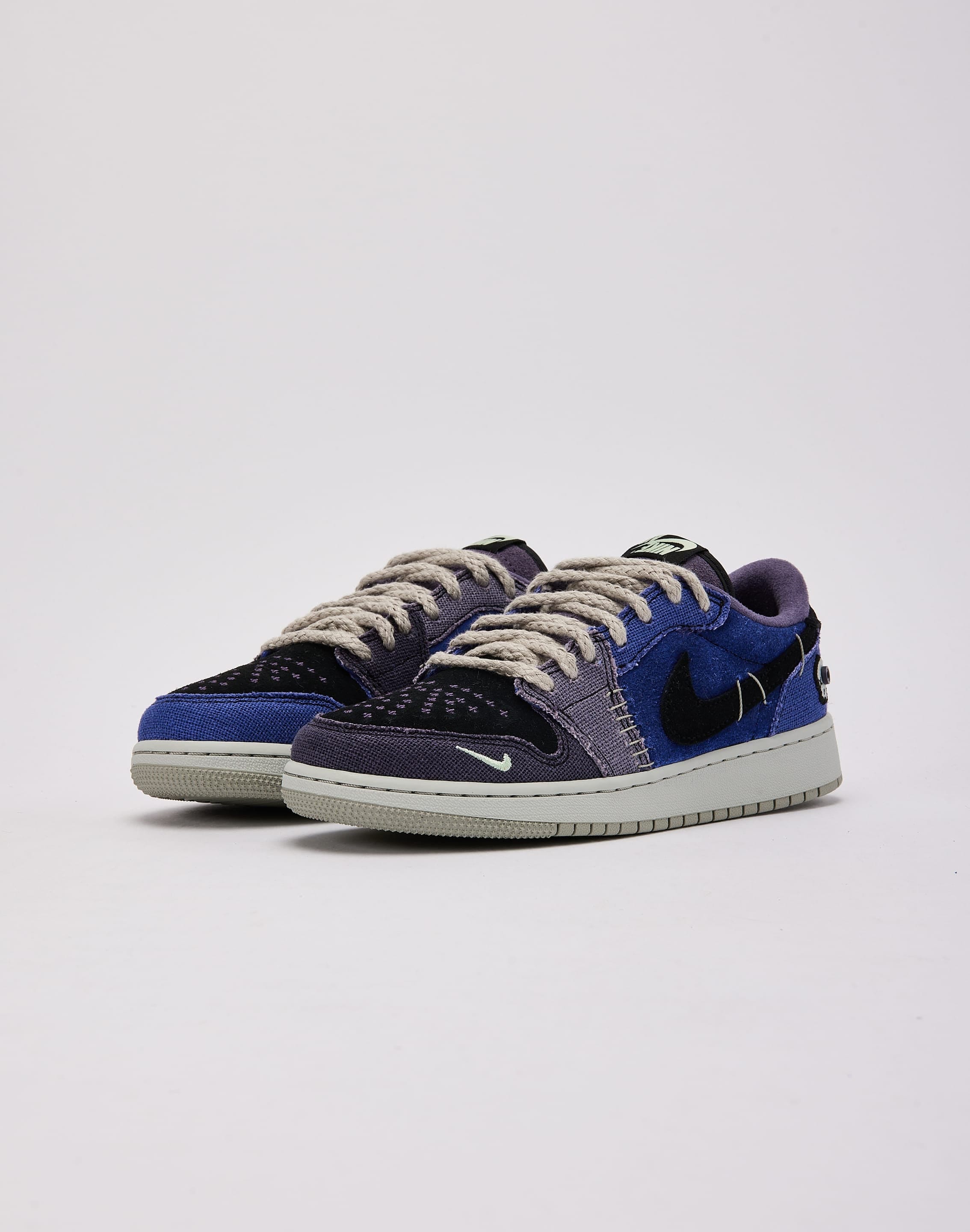 Air Jordan Jordan Air Jordan 1 Retro Low OG Regency Purple and Dark Raisin Grade - School
