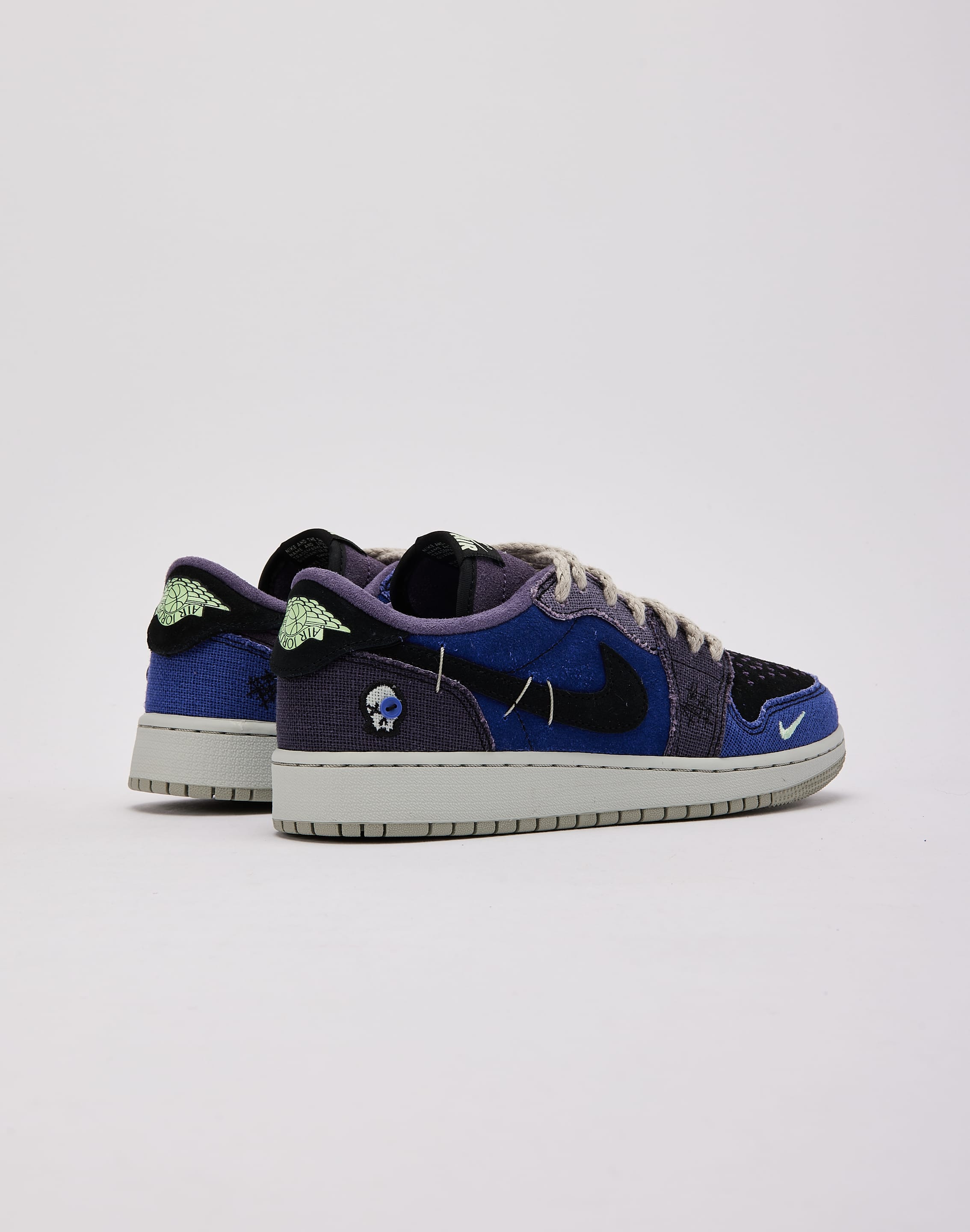 Air Jordan Jordan Air Jordan 1 Retro Low OG Regency Purple and Dark Raisin Grade - School