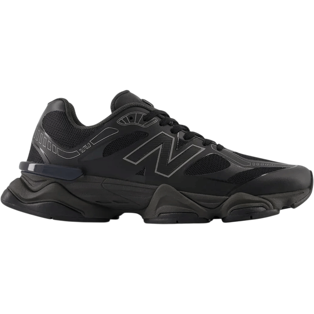 New Balance 9060 Black Grey Black