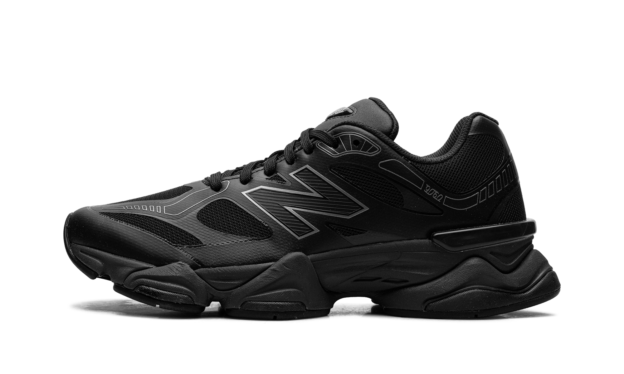 New Balance 9060 Black Grey Black