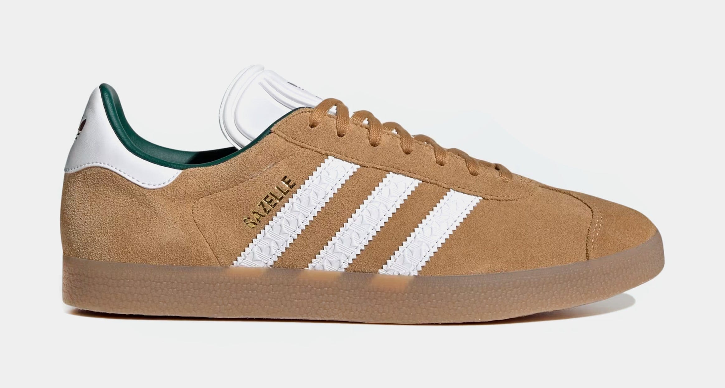 adidas Gazelle Mens Lifestyle Shoes (Mesa/Cloud White /Collegiate Burgundy)