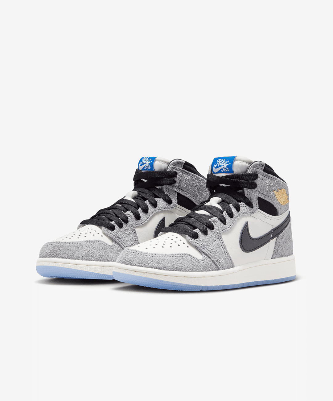 Air Jordan JORDAN | AIR JORDAN 1 HIGH OG { COOL GREY/BLACK - GAME ROYAL
