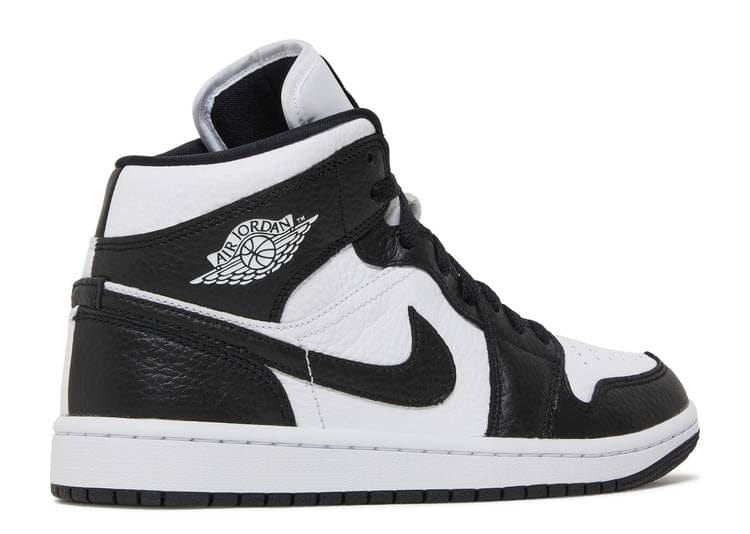 Air Jordan 1 Mid Split Black White (WMNS)