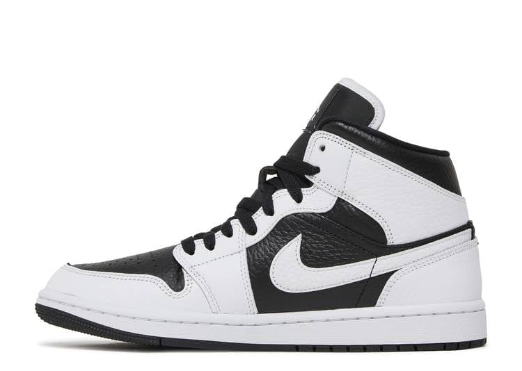 Air Jordan 1 Mid Split Black White (WMNS)