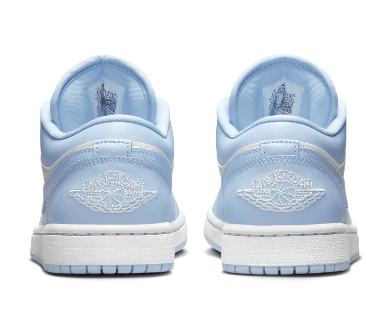 Air Jordan Women's Nike Air Jordan 1 Low (White/Ice Blue)