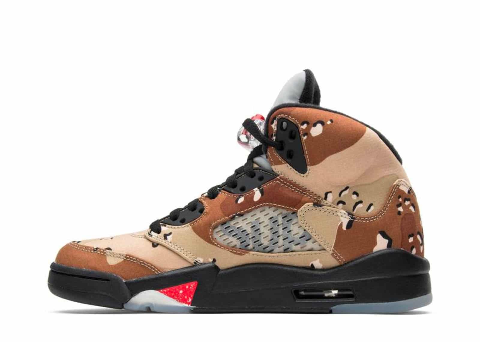 Air Jordan 5 Retro Supreme Desert Camo