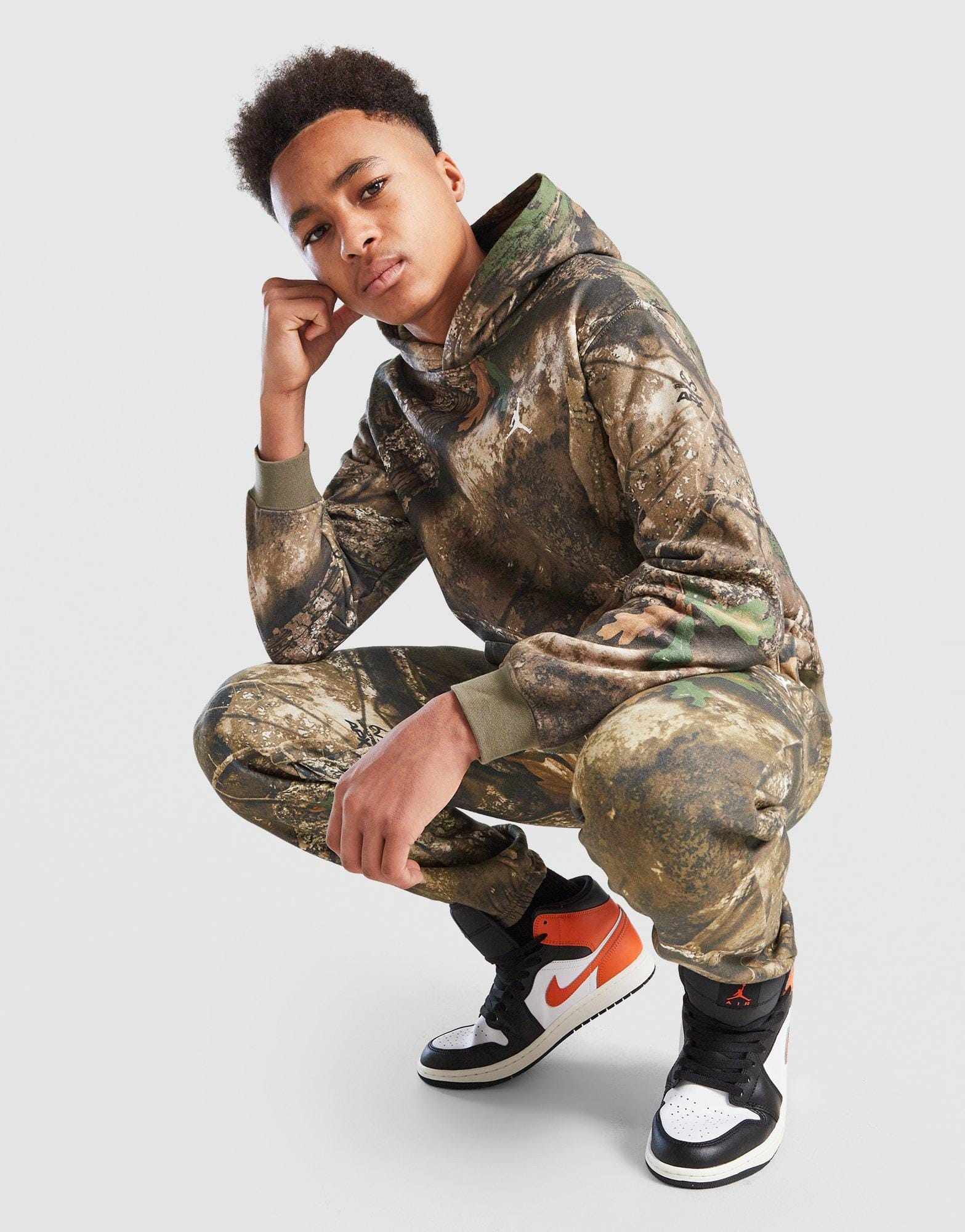 Air Jordan Realtree Camo Hoodie Junior