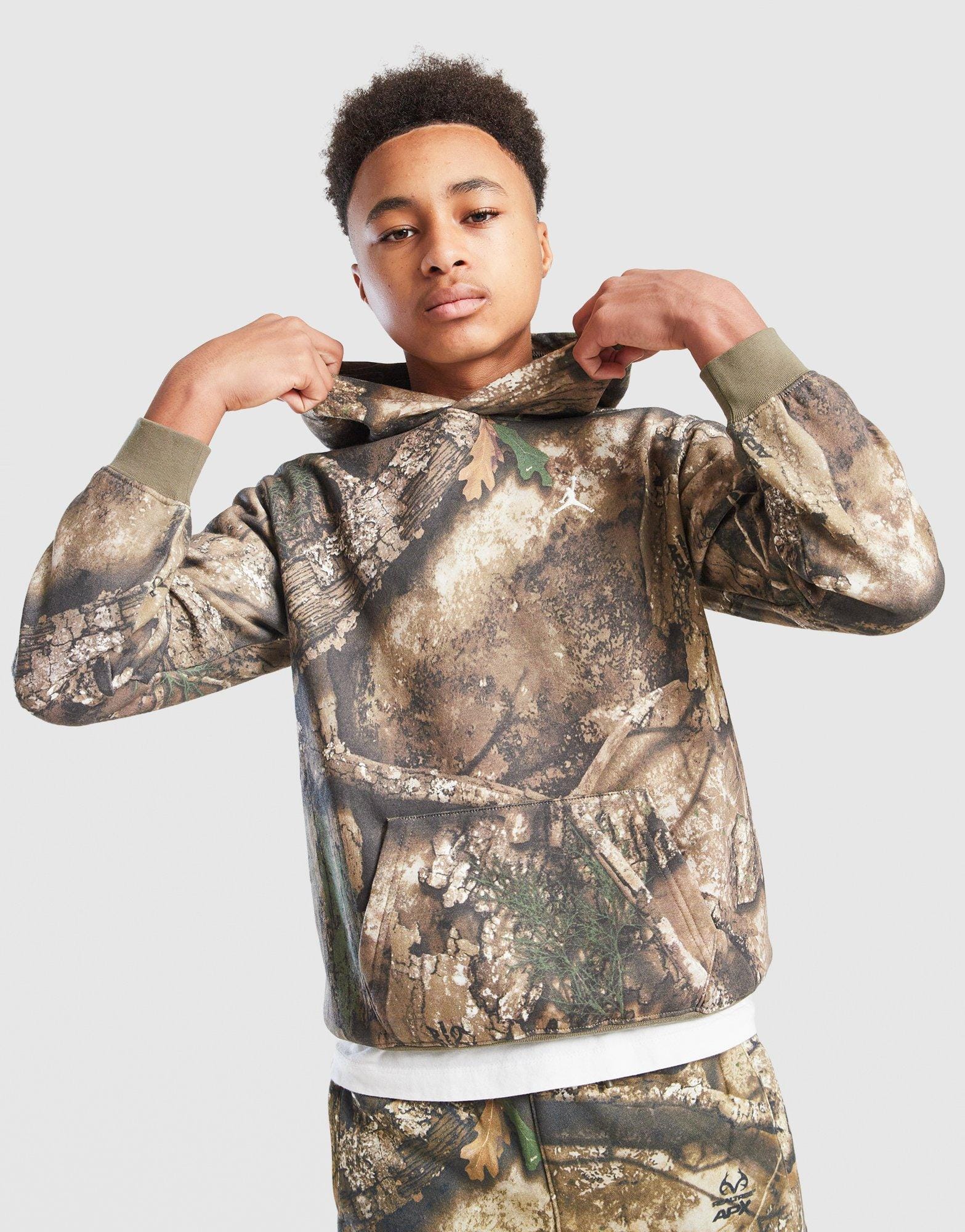 Air Jordan Realtree Camo Hoodie Junior