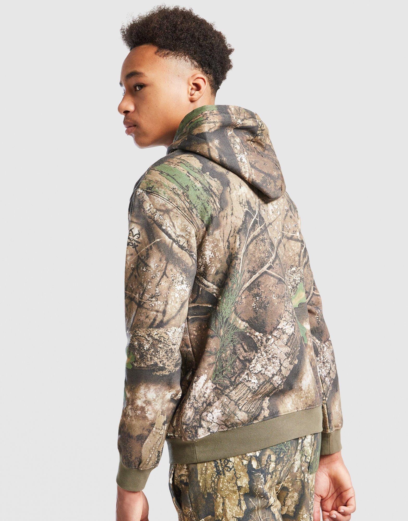 Air Jordan Realtree Camo Hoodie Junior