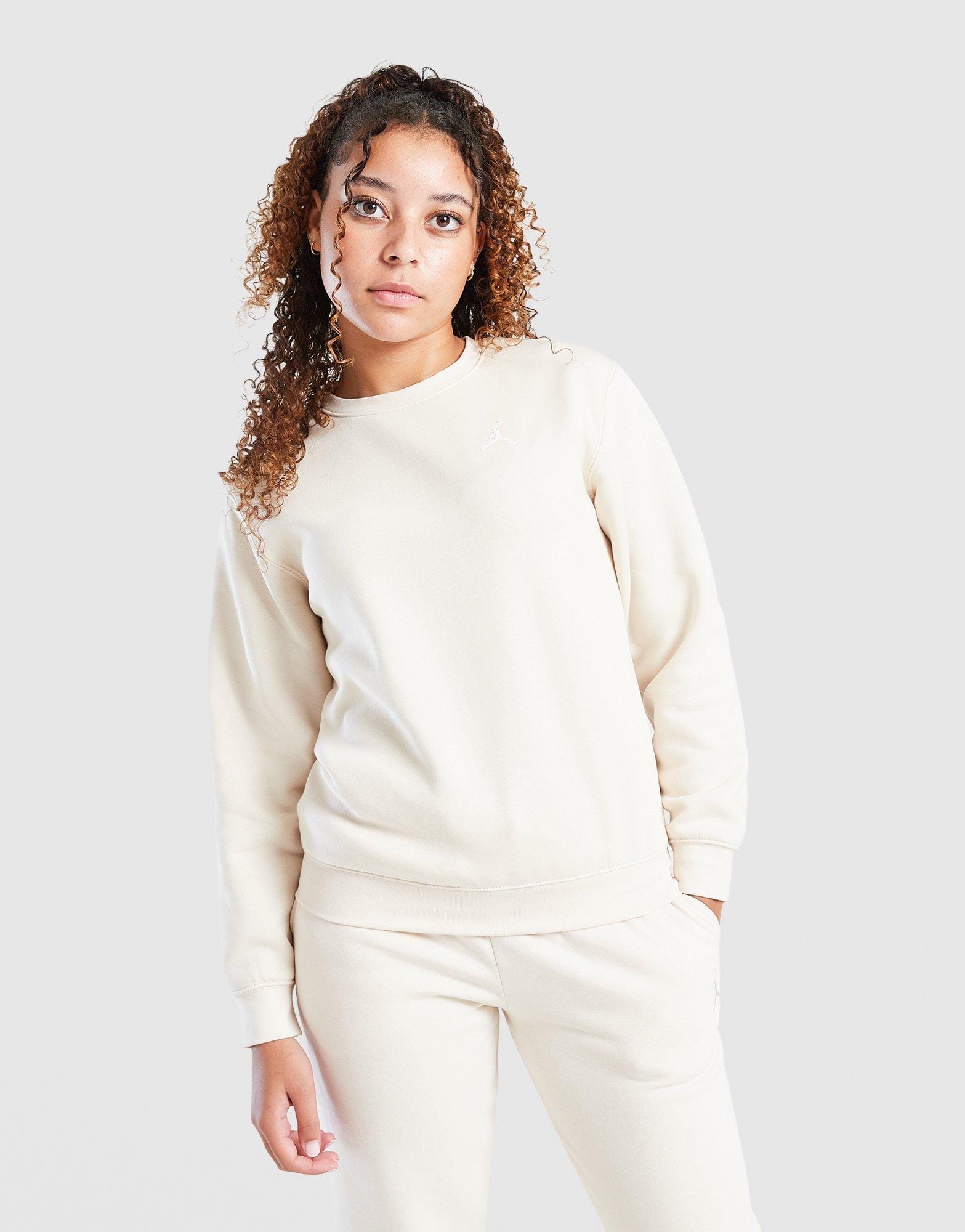 Air Jordan Girls' Brooklyn Essential Crew Sweatshirt Junior