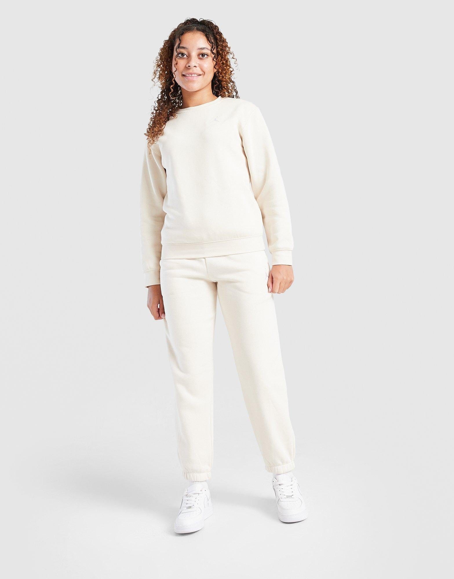 Air Jordan Girls' Brooklyn Essential Crew Sweatshirt Junior