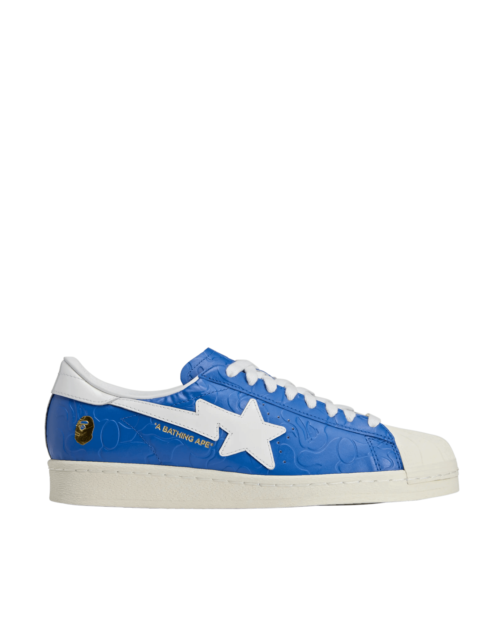 adidas Superstar V x Bape Blue