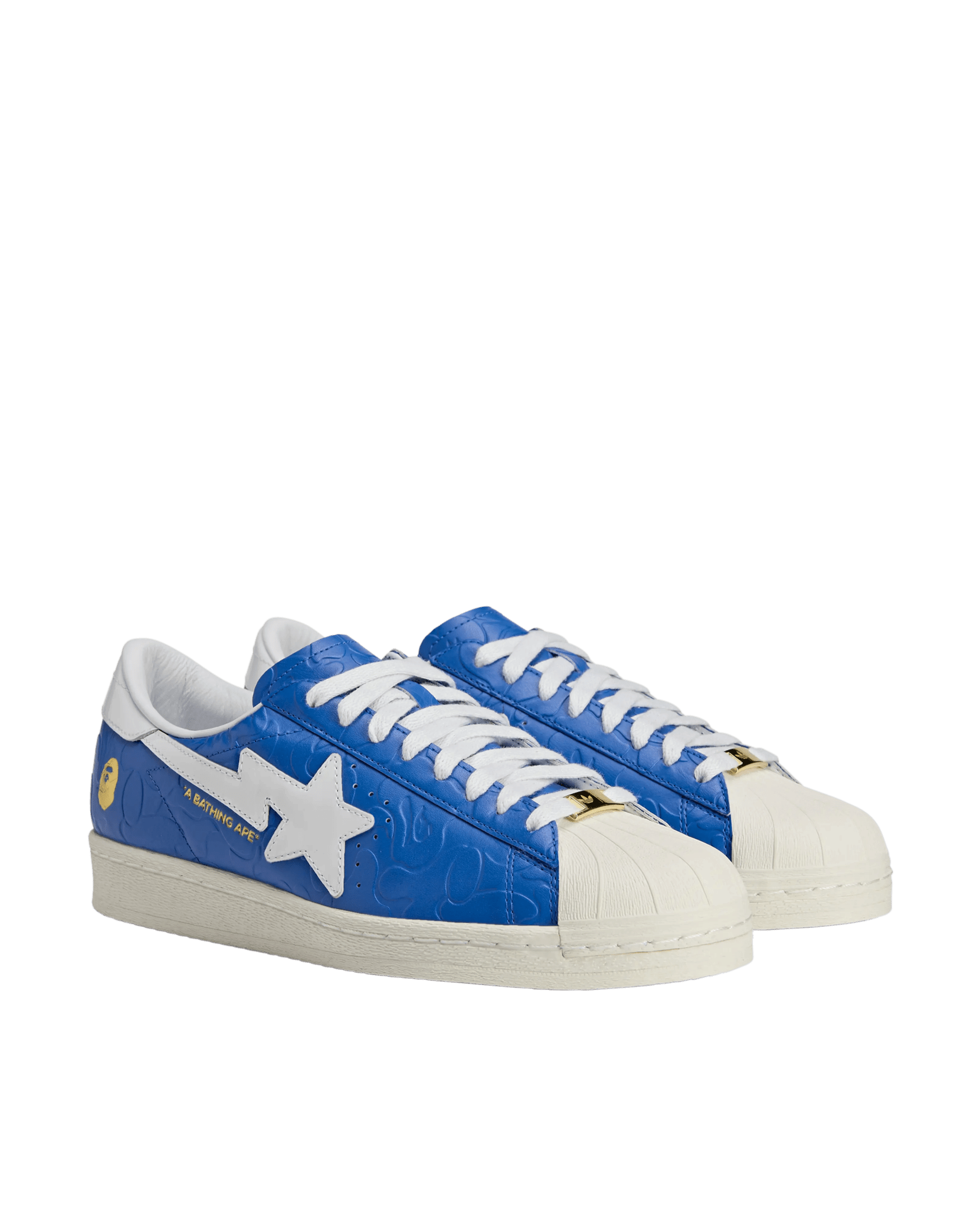 adidas Superstar V x Bape Blue