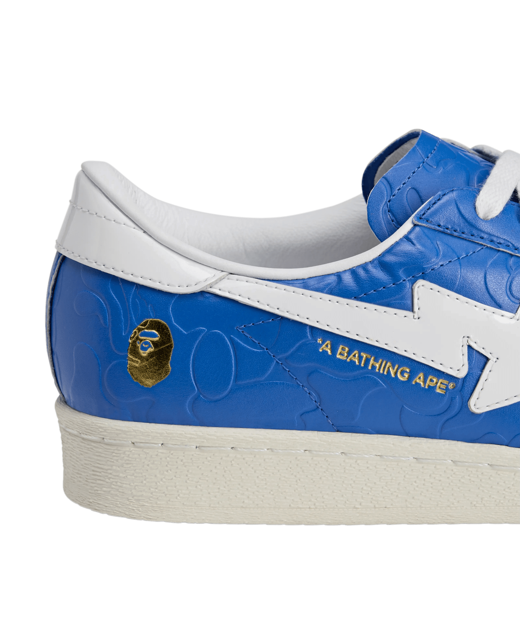 adidas Superstar V x Bape Blue