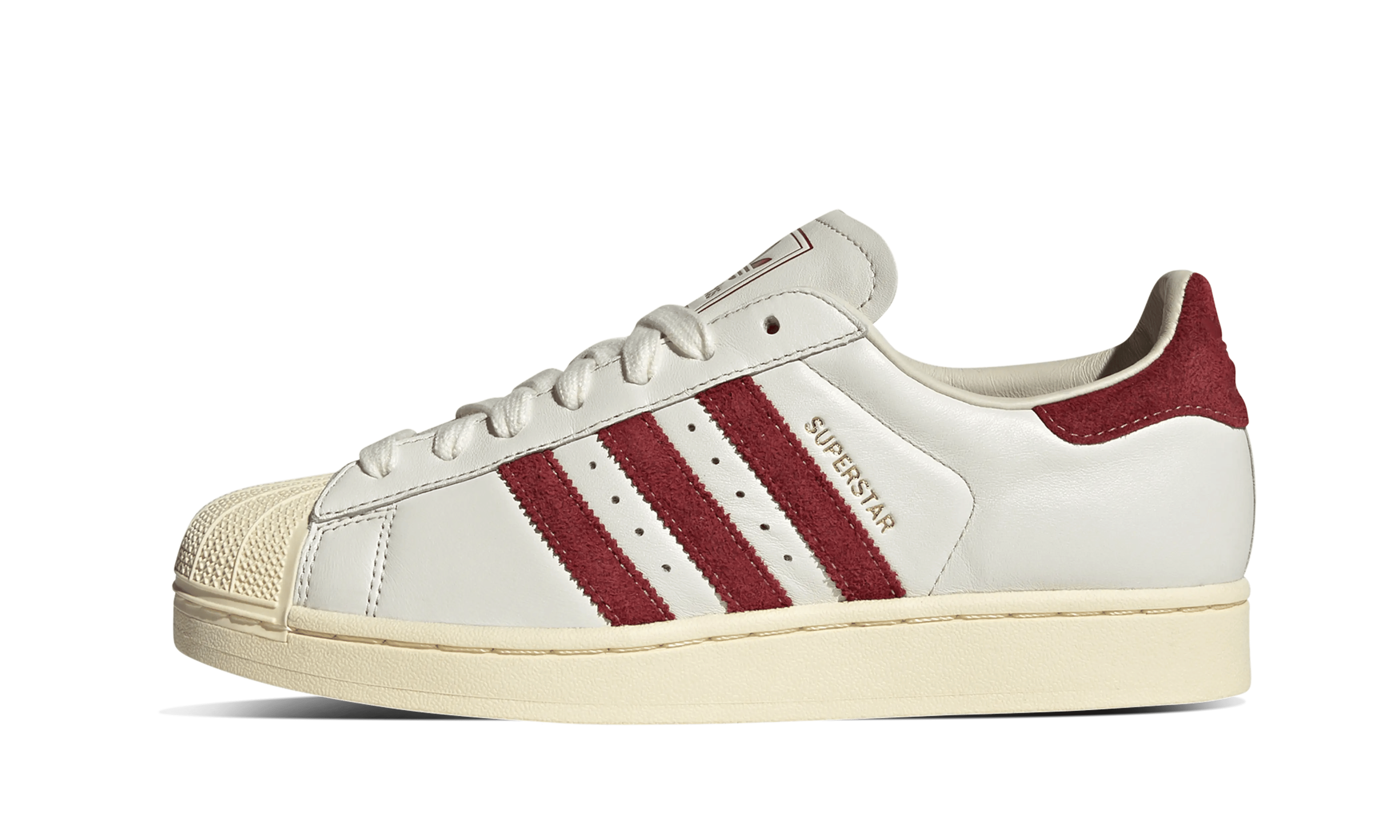 adidas Superstar II Off White Rust Red Warm Vanilla