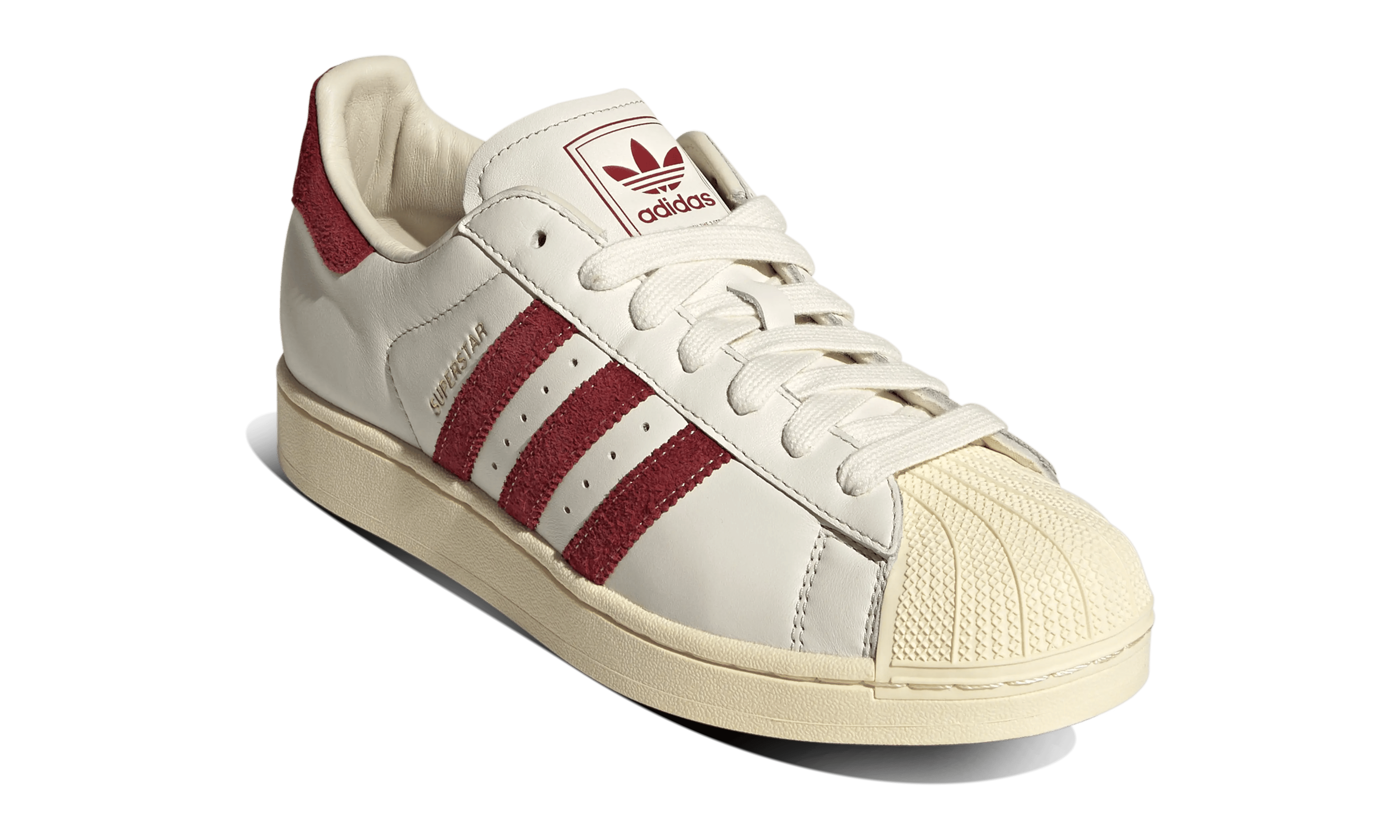 adidas Superstar II Off White Rust Red Warm Vanilla